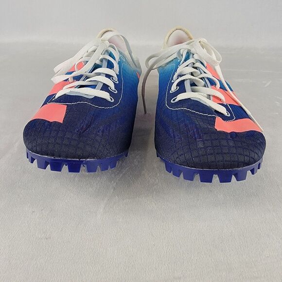 NEW Adidas Men\'s Sz 14 Sprintstar‎ Track and Field Shoe Legacy Blue Rush Lace Up